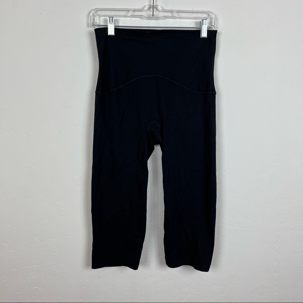 Spanx Black High Rise Bike Shorts